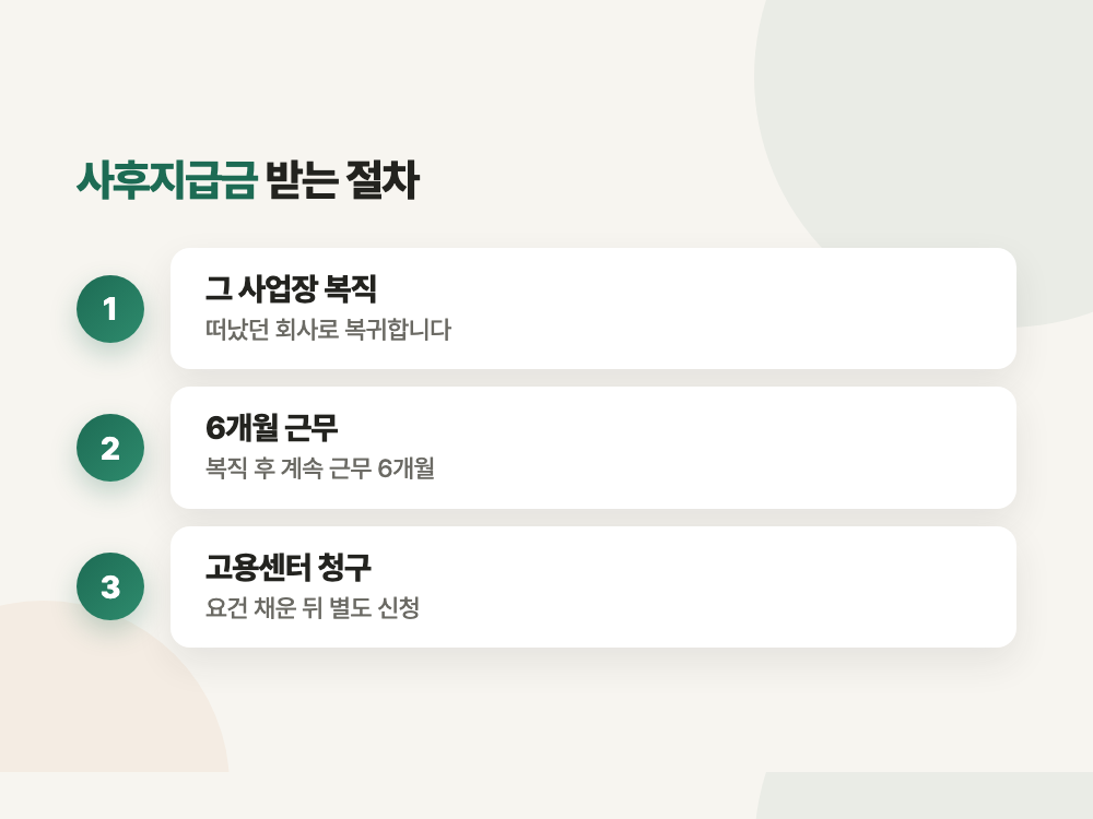 육아휴직급여 사후지급금 2026년 조건과 신청 서류 (받는 순서가 따로 있습니다) 정리 이미지